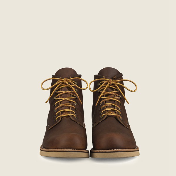 Red Wing Heritage Boots Rover - 6-Inchr Rough & Tough Læder - Mørke Brune - Herre 5097-RZHUF